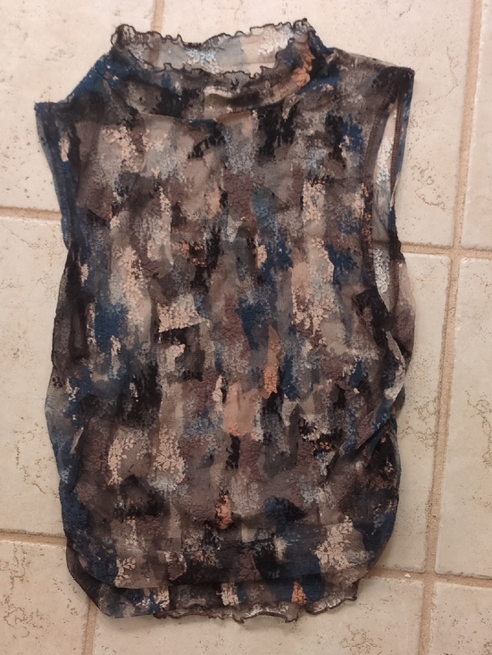 Free People Tops - Free People Sheer Mock Neck Tank